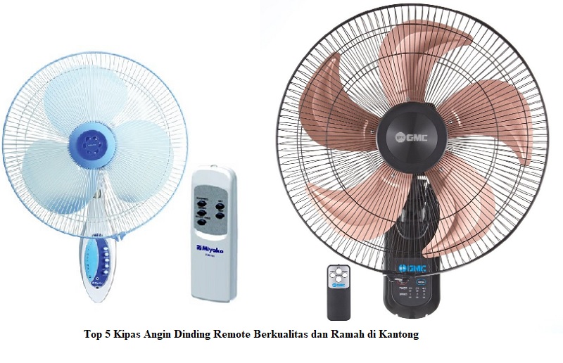 Top 5 Kipas Angin Dinding Remote Berkualitas dan Ramah di Kantong